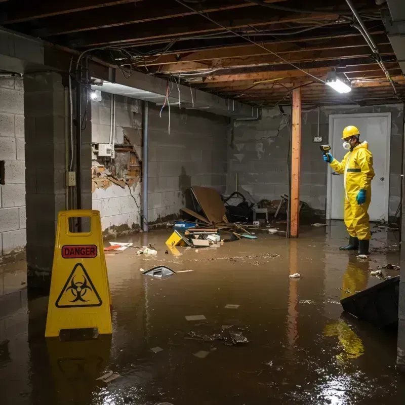 Flooded Basement Electrical Hazard in Wheat Ridge, CO Property